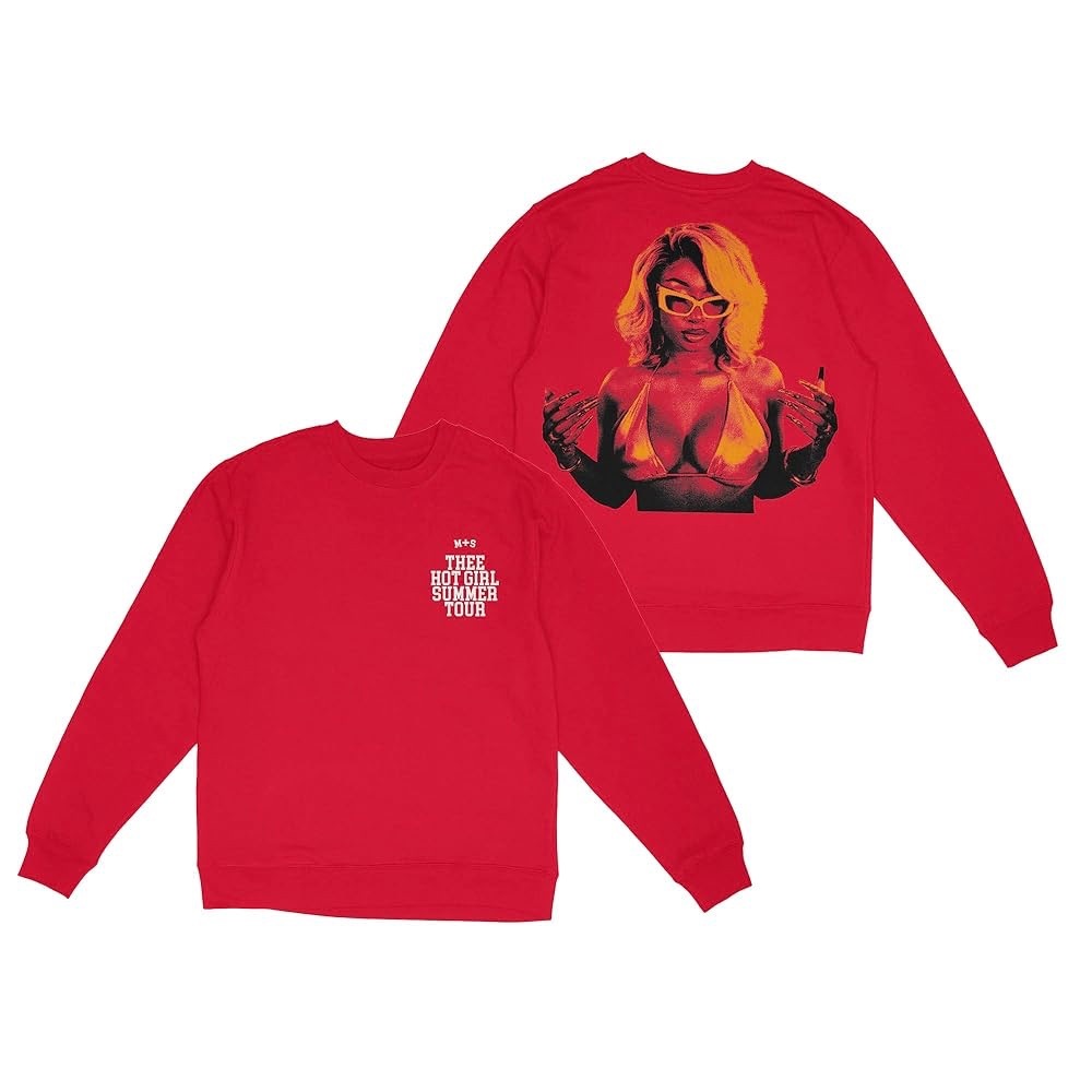 Megan thee Stallion Hot Girl Summer Tour Crew Neck Size L